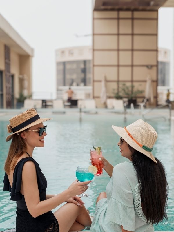 Pool Deck Ladies