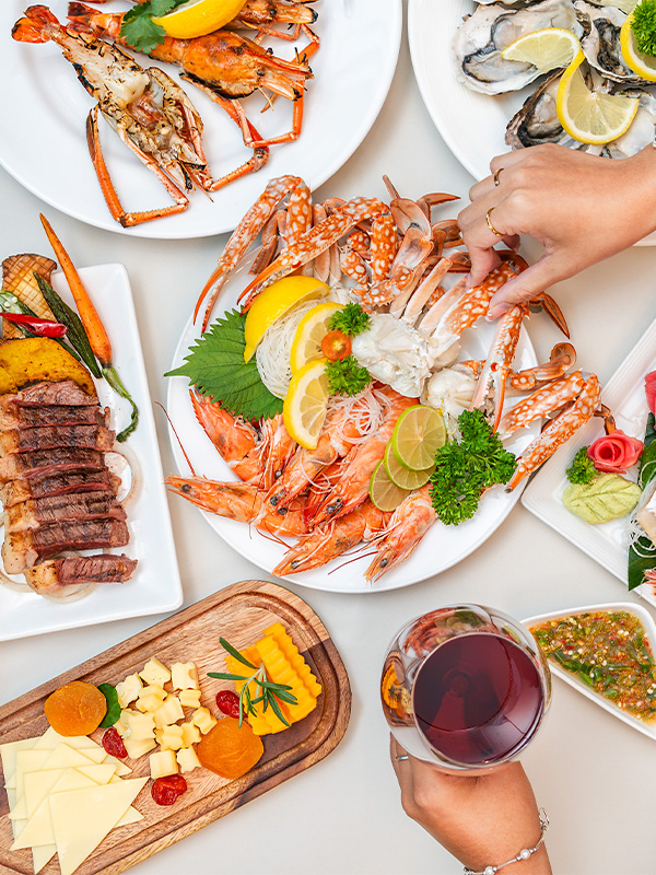 Seafood Paradise - Mobile Hero