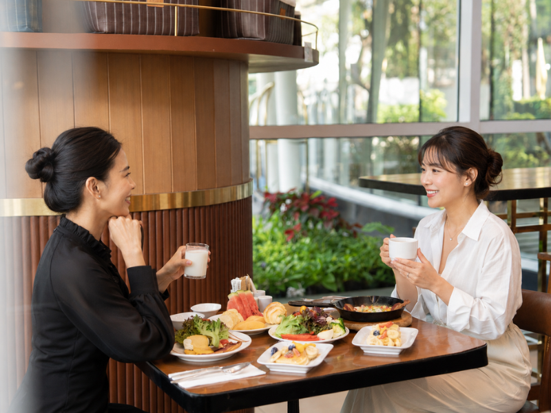 Breakfast on us, free breakfast, family stay, holiday in Bangkok