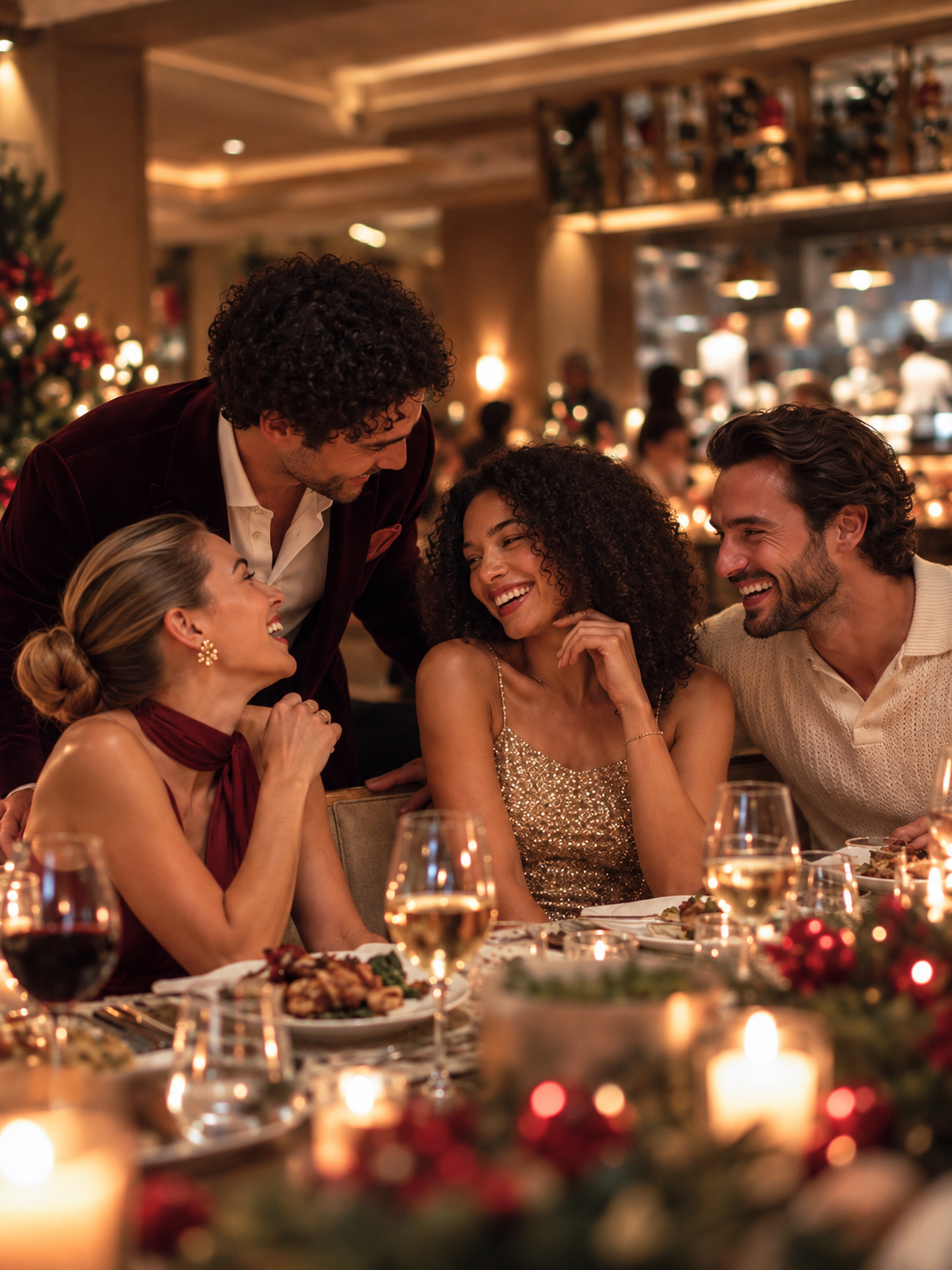Christmas eve dinner dusit thani abu dhabi