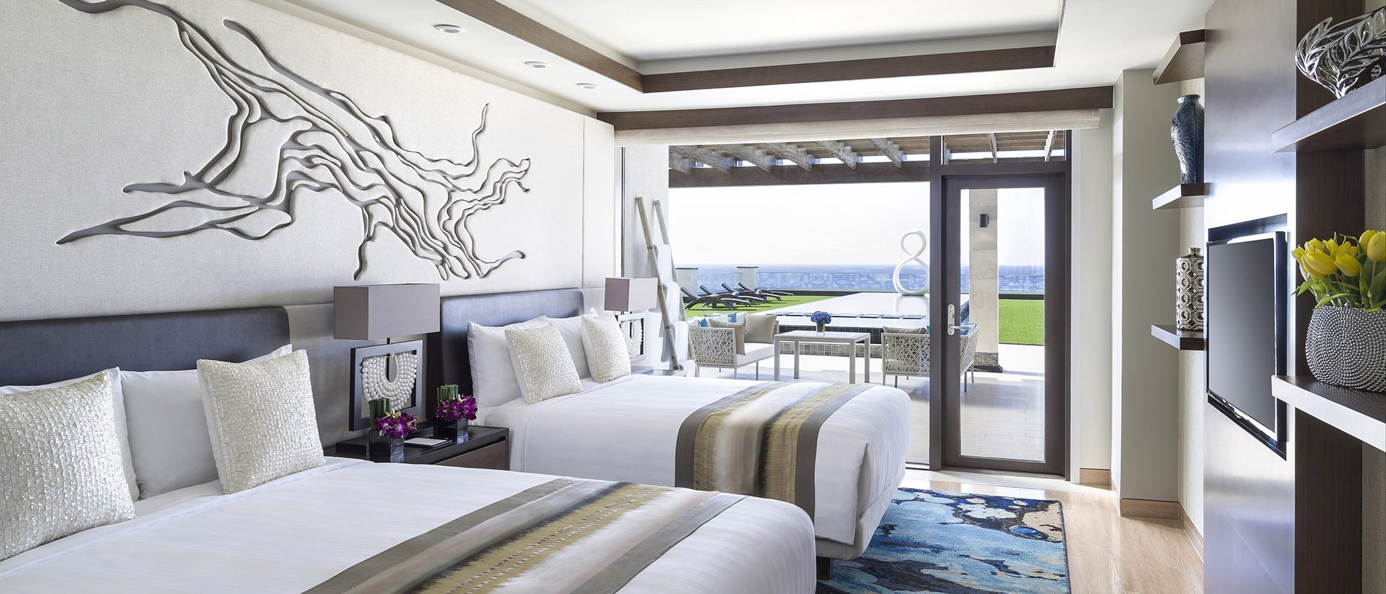dusit thani guam resort - Villa Azul bedroom