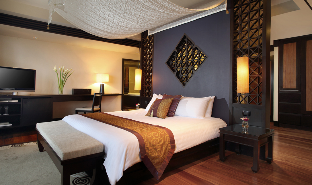 dusit thani laguna phuket - accommodation laguna-pool-villa-master-bedroom