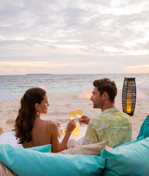 Dusit Maldives Champagne Breakfast