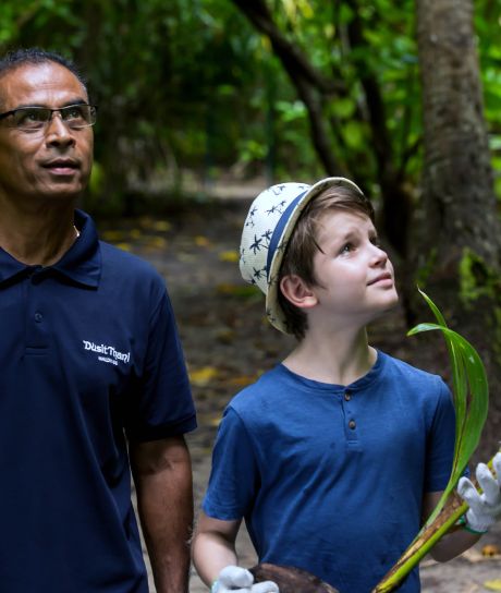 Coconut Tree Planting at Dusit Thani Maldives