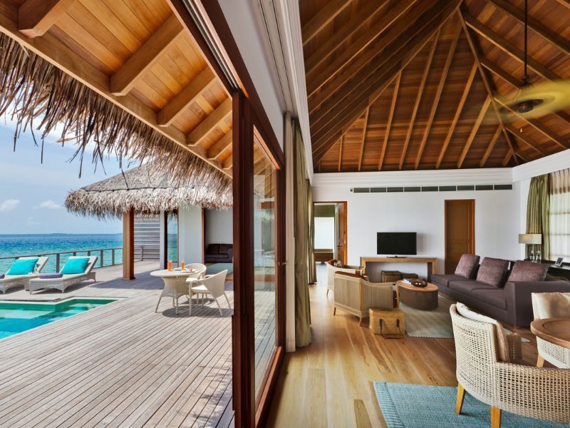Two Bedrooms Overwater Pool Pavilion