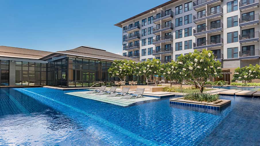 Dusit Thani Residence Davao, Courtyard pool