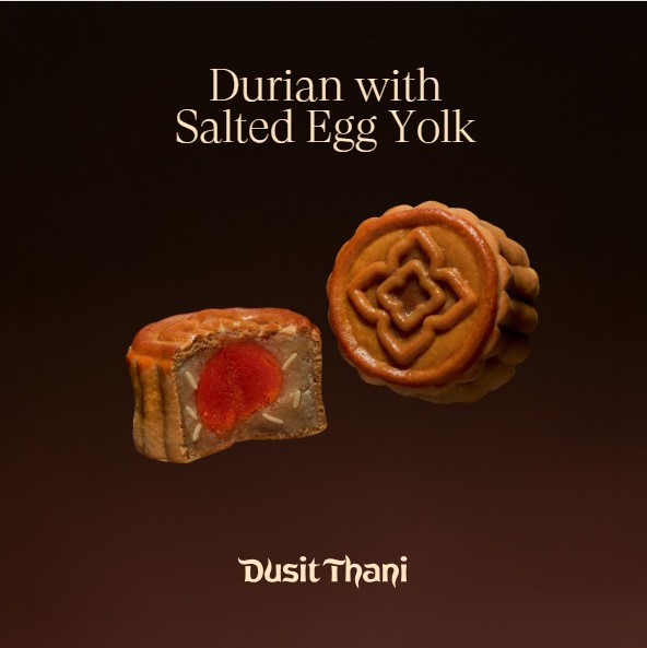 Durian with Salt Egg Yolk